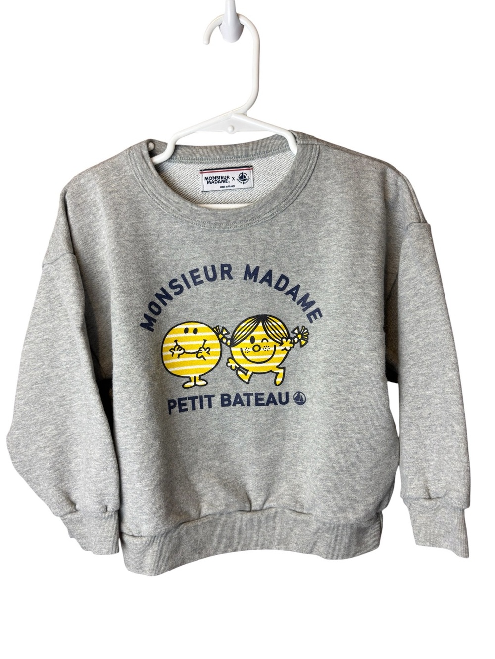 Petit Bateau x Monsieur Madame Sweatshirt 110 / 5